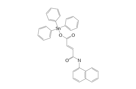 [3-(N-NAPHTHYLAMINOCARBONYL)-2-PROPENOIC-ACID]-TRIPHENYL-TIN-(IV)