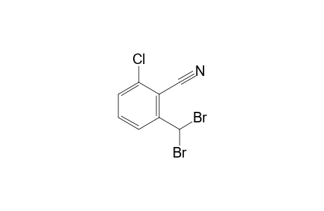2-Chloro-6-(dibromomethyl)benzonitrile