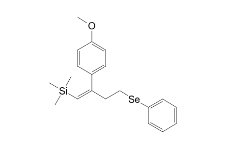 (Z)-[2-(4-Methoxyphenyl)-4-(phenylselanyl)but-1-enyl]trimethylsilane
