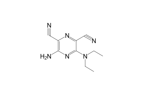 2,6-Pyrazinedicarbonitrile, 3-amino-5-(diethylamino)-