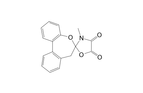 Dibenzo[b,d]ioxepine-11-spiro-2'-N-methyloxazolidine-4,5-dione
