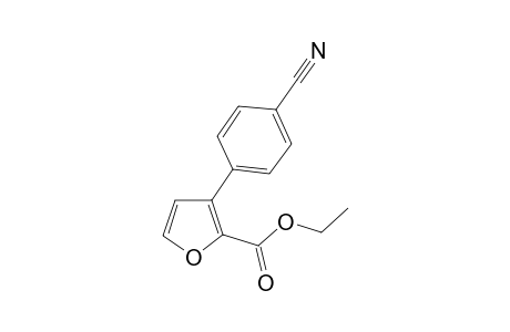 Ethyl 3-(4-cyanophenyl)furan-2-carboxylate