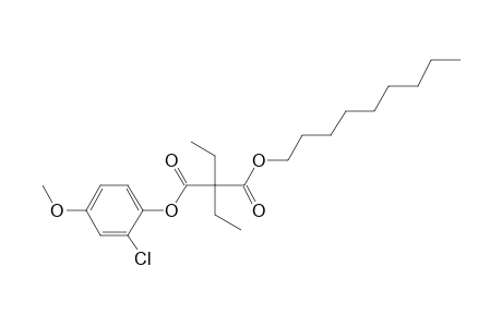 Diethylmalonic acid, 2-chloro-4-methoxyphenyl nonyl ester