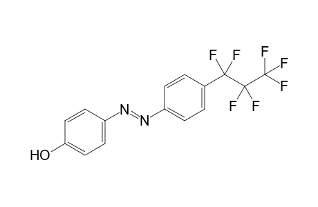 4-(4-Heptafluoropropylphenylazo)phenol