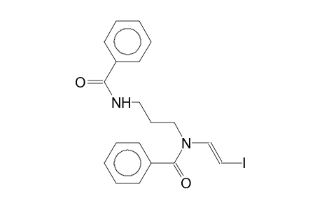 N,N-Dibenzoyl-N-(2-iodo-vinyl)-1,3-propanediamine