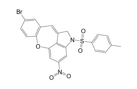 4-Nitro-9-bromo-2-(p-toluenesulphonyl)-1,2-dihydrobenz[6,7]oxepino-[4,3,2-cd]indole