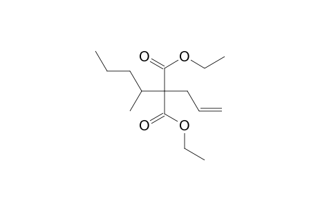 Allyl-(1-methylbutyl)-malonic acid, diethyl ester
