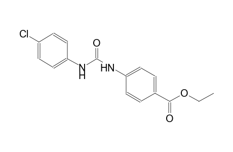 benzoic acid, 4-[[[(4-chlorophenyl)amino]carbonyl]amino]-, ethyl ester