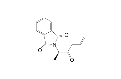 1H-Isoindole-1,3(2H)-dione, 2-(1-methyl-2-oxo-4-pentenyl)-, (R)-