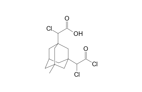 alpha-chloro-5-methyl-1,3-adamantanediacetic acid