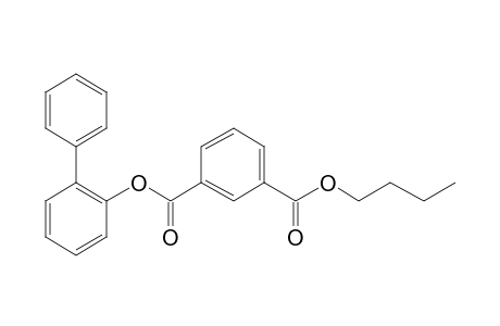 Isophthalic acid, 2-biphenyl butyl ester