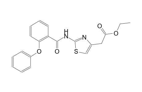 4-thiazoleacetic acid, 2-[(2-phenoxybenzoyl)amino]-, ethyl ester
