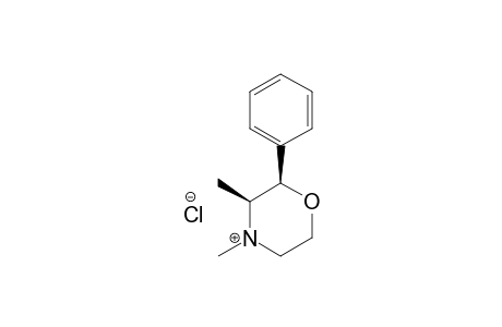 CIS-3,4-DIMETHYL-2-PHENYL-MORPHOLINE-HYDROCHLORIDE;CIS-PHENDIMETRAZINE-HYDROCHLORIDE