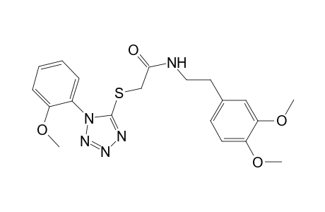 N-homoveratryl-2-[[1-(2-methoxyphenyl)tetrazol-5-yl]thio]acetamide
