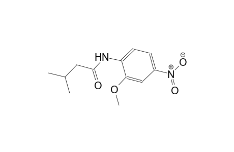 N-(2-methoxy-4-nitrophenyl)-3-methylbutanamide