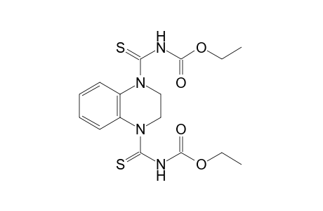 [(1,2,3,4-tetrahydro-1,4-quinoxalinediyl)bis(thiocarbonyl)]dicarbamic acid, diethyl ester