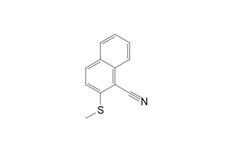 1-Naphthalenecarbonitrile, 2-(methylthio)-