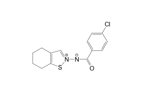 (4-chlorobenzoyl)(4,5,6,7-tetrahydrobenzo[d]isothiazol-2-ium-2-yl)amide