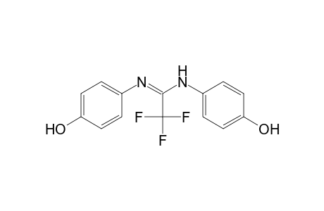 2,2,2-trifluoro-N,N'-bis(4-hydroxyphenyl)acetamidine