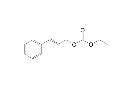 Ethyl (E)-3-phenylprop-2-enyl carbonate