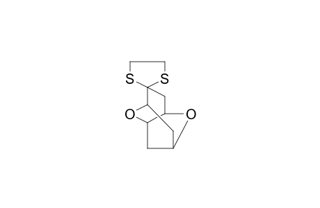 Spiro[1,3-dithiolane-2,6'(5'H)-[2,5]methano[2H]furo[3,2-b]pyran], tetrahydro-