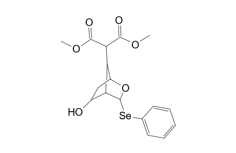 Dimethyl [ 5-hydroxy-3-(phenylselenyl)-2-oxabicyclo[2.2.1]hept-7-yl]propanedioate