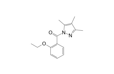 (2-ETHOXYPHENYL)-(3,4,5-TRIMETHYL-1H-PYRAZOL-1-YL)-METHANONE