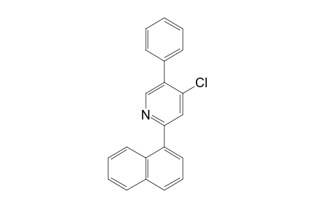 2-(alpha-NAPHTHYL)-4-CHLORO-5-PHENYLPYRIDINE