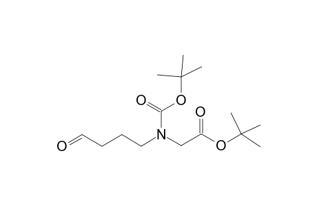 Glycine N-[(1,1-Dimethylethoxy)carbonyl]-N-(.omega.-oxybutyl)-1,1-dimethylethyl ester