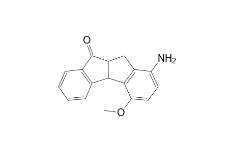 1-Amino-4-methoxy-9a,10-dihydro-4bH-indeno[1,2-a]inden-9-one
