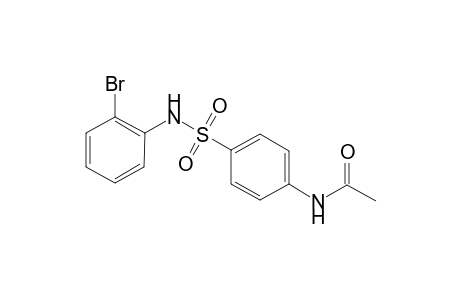 N-[4-(2-bromo-phenylsulfamoyl)-phenyl]-acetamide
