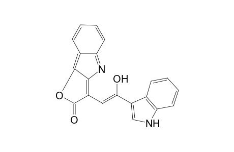 4-(Indol-3-yl)-4-hydroxy-2,3'-oxindolylidenebut-3-enoic lactone