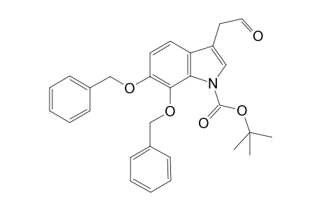 6,7-bis(Benzyloxy)-1-(t-butoxycarbonyl)-3-[formylmethyl[]ndole