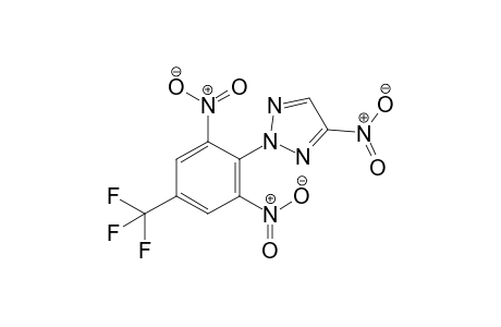 2-(2,6-Dinitro-4-(trifluoromethyl)phenyl)-4-nitro-2H-1,2,3-triazole