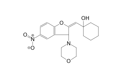 cyclohexanol, 1-[(E)-(3-(4-morpholinyl)-5-nitro-2(3H)-benzofuranylidene)methyl]-