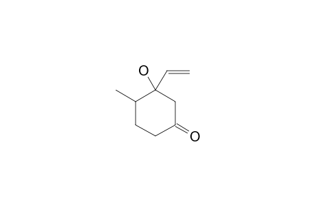 3-ETHENYL-3-HYDROXY-4-METHYL-CYCLOHEXANONE