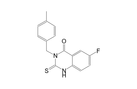 4(1H)-quinazolinone, 6-fluoro-2,3-dihydro-3-[(4-methylphenyl)methyl]-2-thioxo-