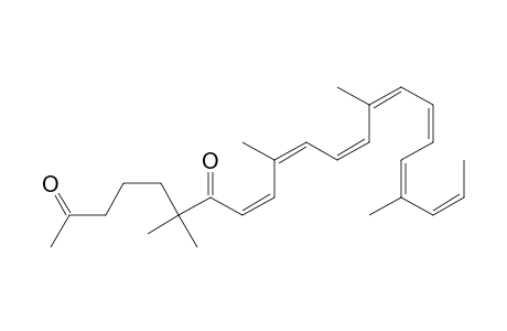 8,10,12,14,16,18,20-Docosaheptaene-2,7-dione, 6,6,10,14,19-pentamethyl-, (all-E)-