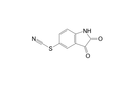5-Thiocyanato-2,3-indolinedione