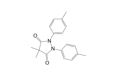 3,5-Pyrazolidinedione, 4,4-dimethyl-1,2-bis(4-methylphenyl)-