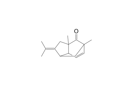 5-Isopropylidene-1,3-dimethyltricyclo[4.3.1.0(3,7)]dec-8-en-2-one