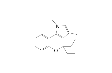 4,4-Diethyl-1,3-dimethyl-1H-[1]benzopyrano[4,3-b]pyrrole