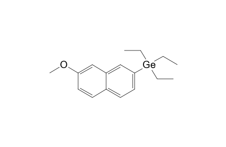 2-(Triethylgermyl)-7-methoxynaphthalene