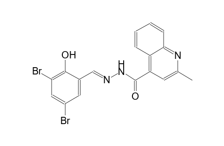 N'-[(E)-(3,5-dibromo-2-hydroxyphenyl)methylidene]-2-methyl-4-quinolinecarbohydrazide
