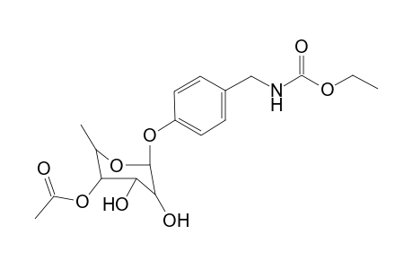 Ethyl (trans)-4-[4'-o-acetyl-.alpha.-L-rhamnosyloxy)-3H-benzyl]carbamate