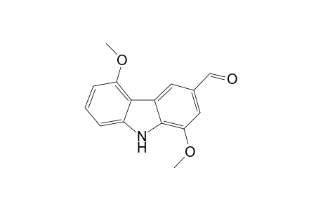 1,5-Dimethoxycarbazole-3-carbaldehyde