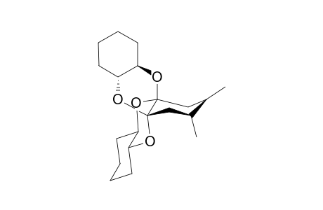 (4aR,5aR,6aR,10aR,11aR,12aR,14S,15S)-14,15-Dimethyl-5a,11a-butano-5,6,11,12-tetraoxaperhydrotetracene