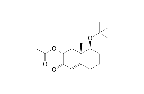 (2R,9S,10S)-6-Methyl-7-tert-butoxy-4-acetoxybicyclo[4.4.0]dec-1-en-3-one isomer