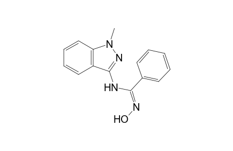 (Z)-N-(1-Methyl-1H-indazol-3-yl)-N'-hydroxy-benzamidine