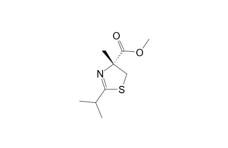 (4R)-METHYL-2-ISOPROPYL-4-METHYL-4,5-DIHYDROTHIAZOLE-4-CARBOXYLATE